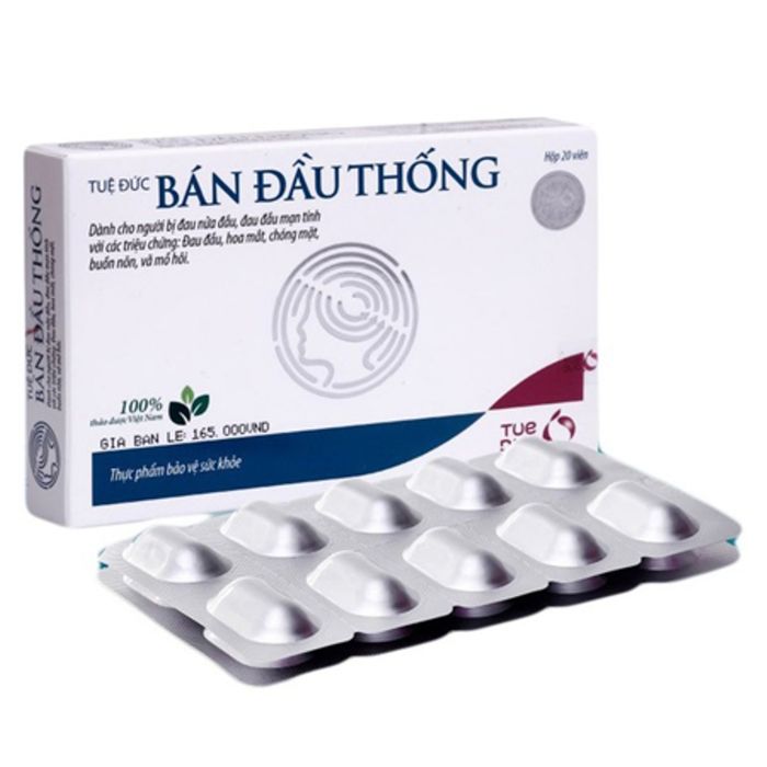 Hình ảnh Tuệ Đức Bán Đầu Thống - Giải pháp giảm triệu chứng đau nửa đầu - Ảnh 2