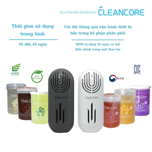 Hình ảnh Gel khử mùi và diệt khuẩn tủ lạnh Clean Core