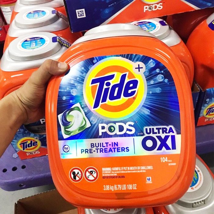 Hình ảnh viên giặt Tide Pods With Ultra Oxi ảnh 2