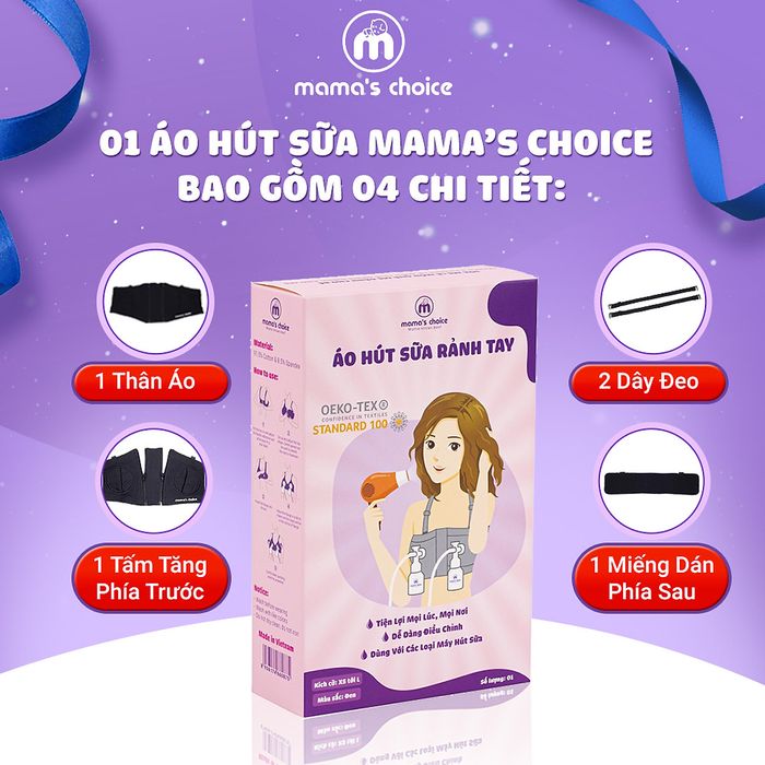 Hình ảnh áo hút sữa Mama’s Choice