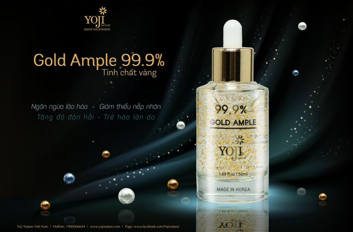 Hình ảnh của Serum Yoji Gold Ampoule 99.9% (Ảnh 1)