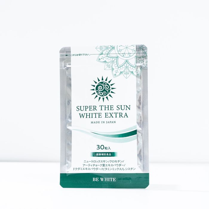 Hình ảnh 1 của Viên Uống Chống Nắng Be White Super The Sun White Extra từ Nhật Bản