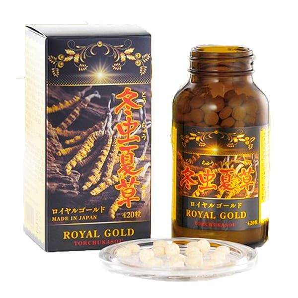 Hình ảnh Viên Đông Trùng Hạ Thảo Tohchukasou Royal Gold - 2