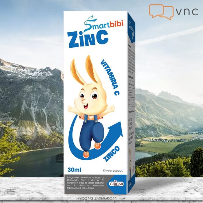 Hình ảnh 2 của Smartbibi ZINC sirô bổ sung kẽm và Vitamin C