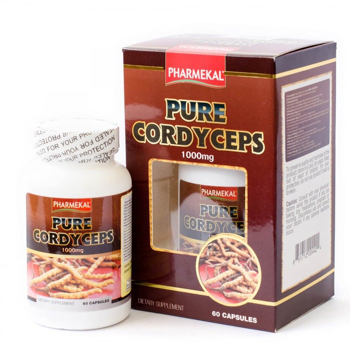 Đông trùng hạ thảo Pharmekal Pure Cordyceps hình ảnh 2