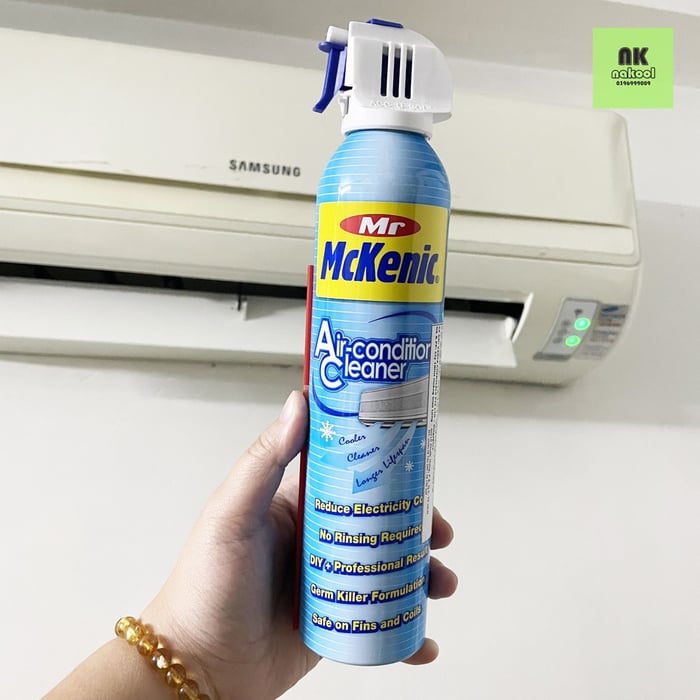 Hình ảnh bình xịt McKenic Air - Conditioner Cleaner 2