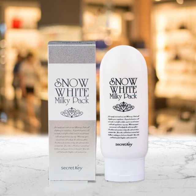 Hình ảnh 2 của Kem Tắm Trắng Mặt Và Toàn Thân Snow white Milky Pack