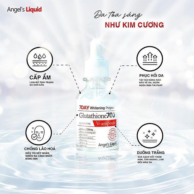 Ảnh 2 của Serum Angel's Liquid7 Day Whitening Glutathione