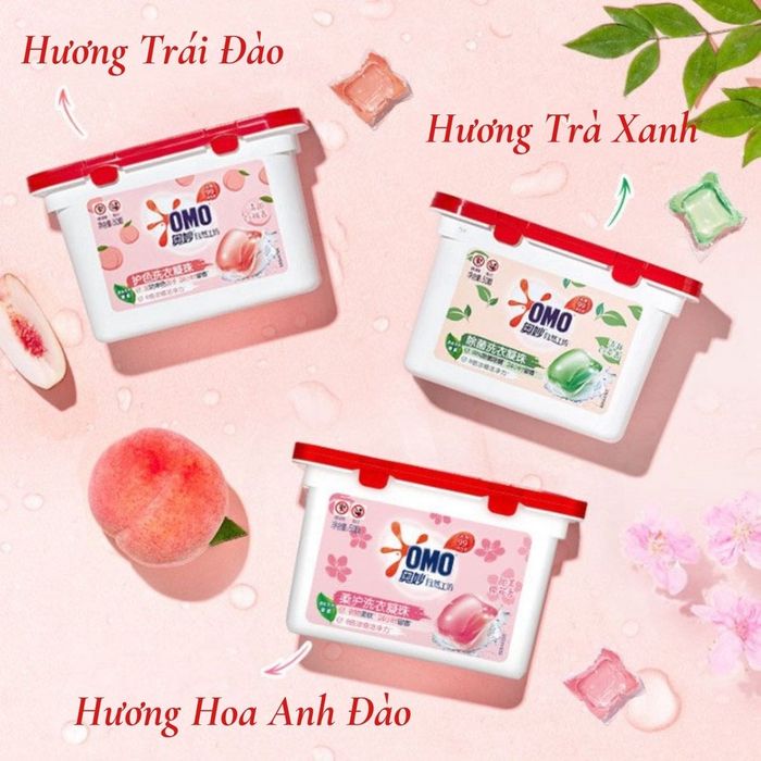 Hình ảnh viên nước giặt OMO 1