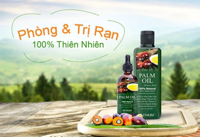 Tinh dầu cọ điều trị rạn da Bemum - Hình 2