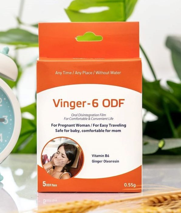 Hình ảnh miếng ngậm giảm ốm nghén Vinger 6