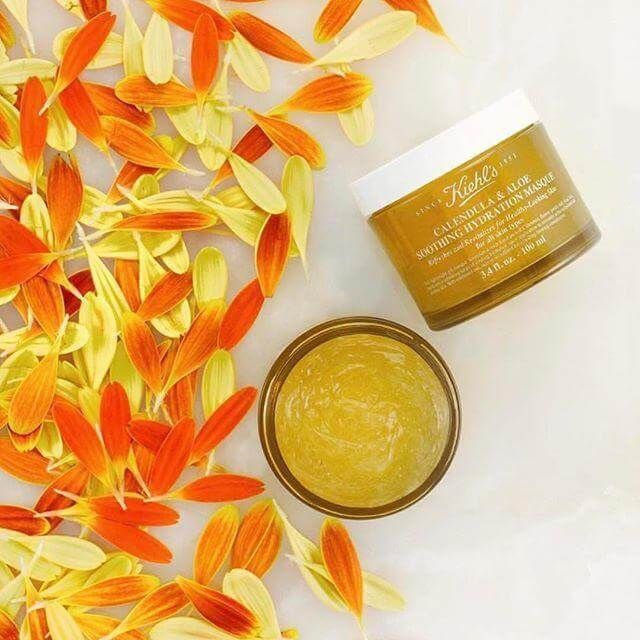 Hình ảnh 1 của mặt nạ Kiehl's Calendula Petal-Infused Calming Masque