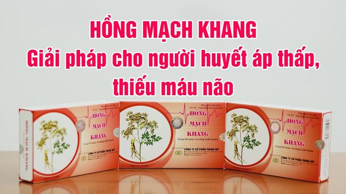 Hồng Mạch Khang - Giải pháp cho người huyết áp thấp - Hình ảnh 2