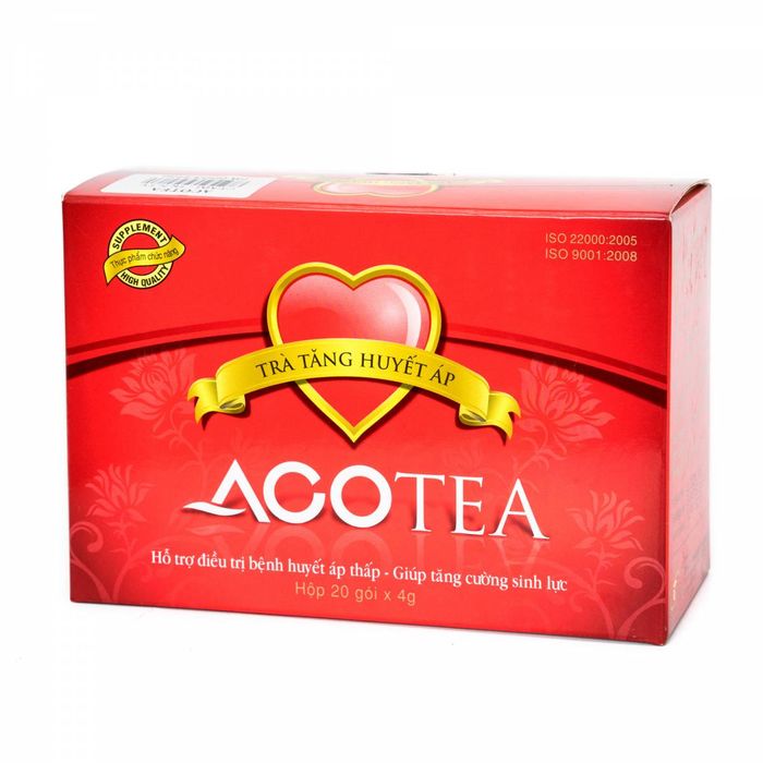 Hình ảnh Trà Acotea hỗ trợ tăng huyết áp 2