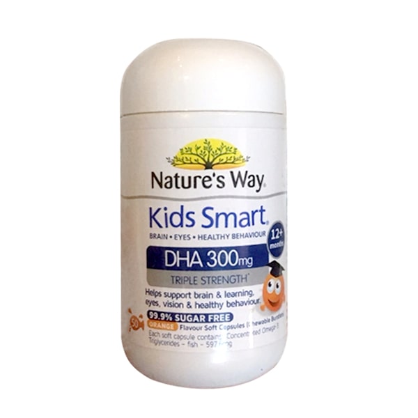 Hình ảnh kẹo bổ sung DHA cho bé Nature’s Way Kids Smart DHA 300mg