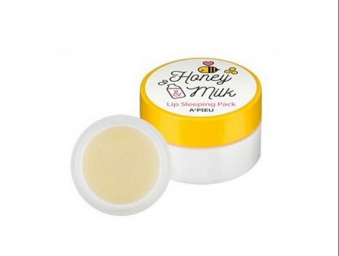 Hình ảnh 1 của Mặt nạ ngủ môi A’Pieu Honey & Milk Lip Sleeping Pack