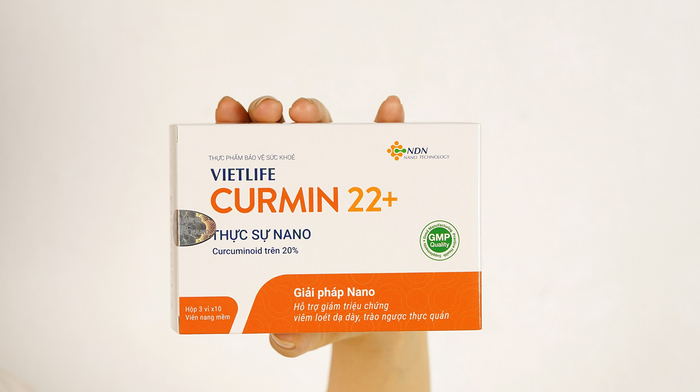 Curmin 22+ - Giải pháp hỗ trợ viêm loét dạ dày, tá tràng ảnh 1