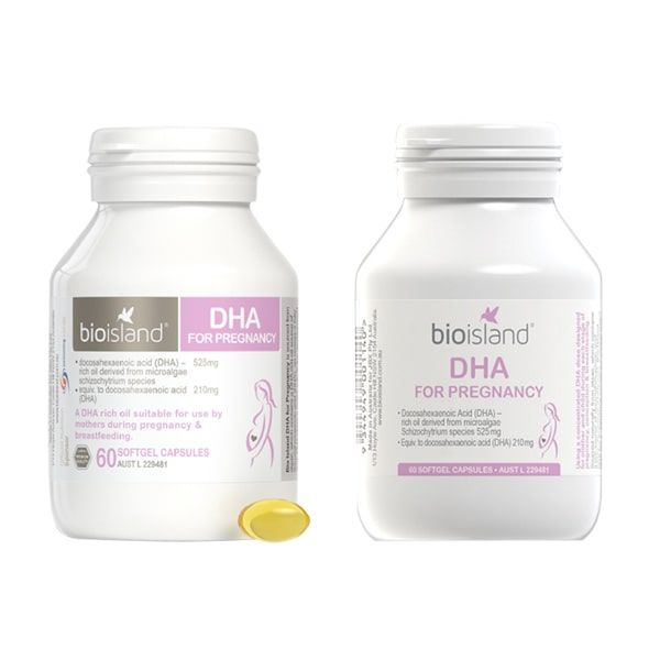 Ảnh viên DHA Bio Island For Pregnancy cho bà bầu