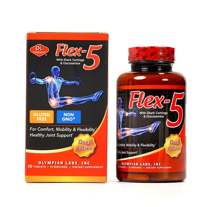 Flex-5 - Hỗ trợ chống viêm, giảm đau và tái tạo sụn khớp ảnh 1