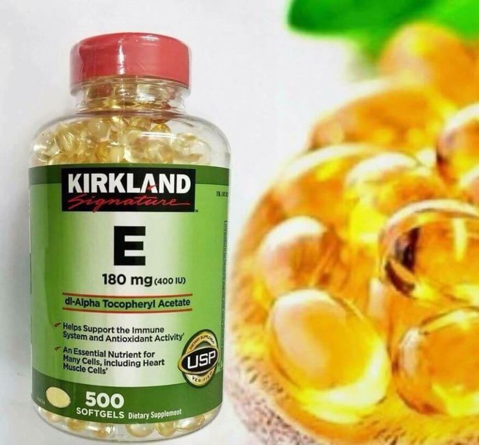 Viên Uống Vitamin E Kirkland Signature 400 IU - Hình 2