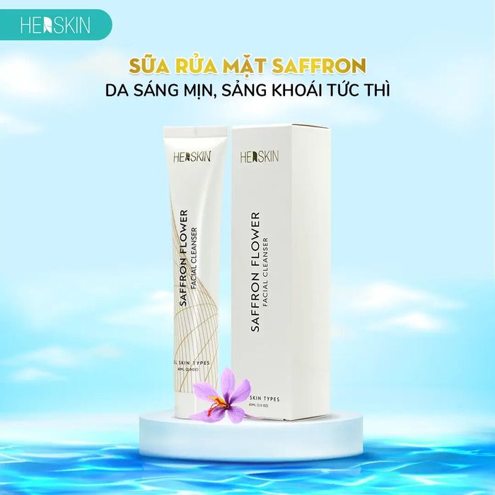 Gel Rửa Mặt Hoa Nghệ Tây Saffron hình 1