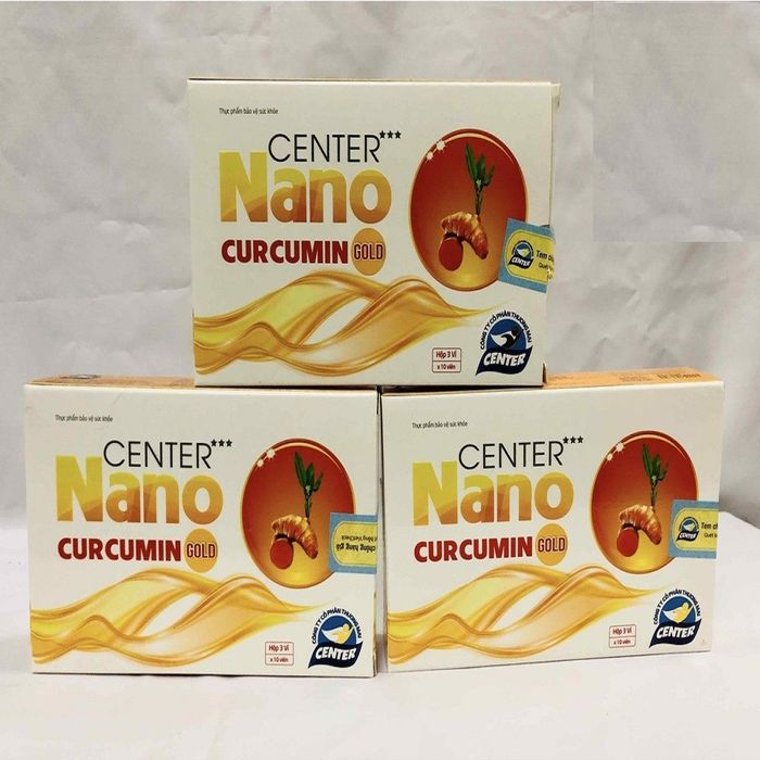 Center Nano Curcumin Gold - Hình ảnh 1