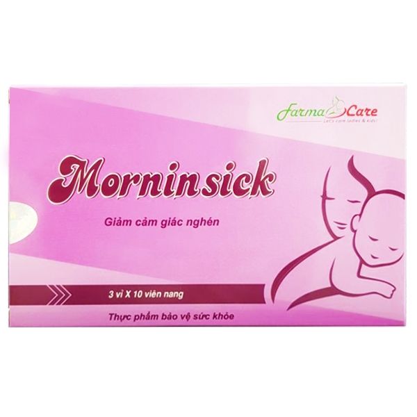 Hình ảnh viên uống giảm nghén Morninsick Farmacare số 2