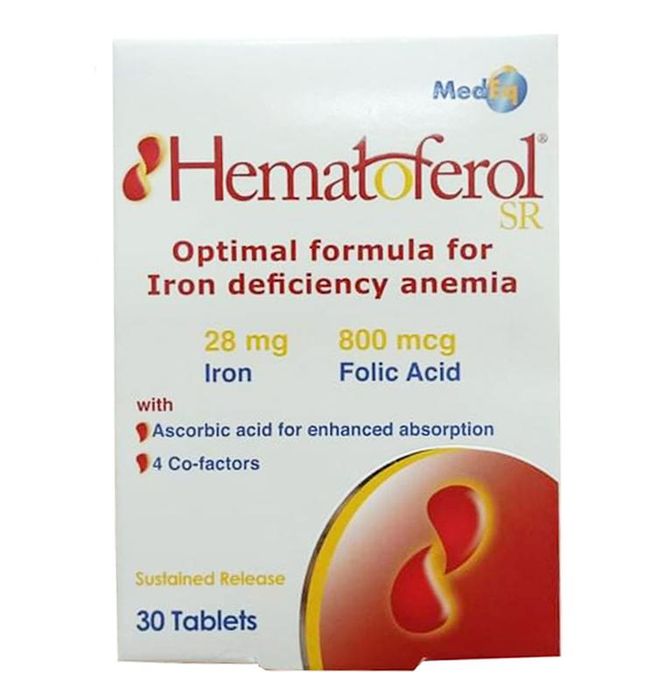 Hematoferol - Bổ sung sắt và acid folic hình ảnh 1