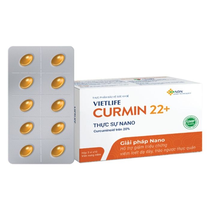 Curmin 22+ - Hỗ trợ giảm viêm loét dạ dày, tá tràng ảnh 2