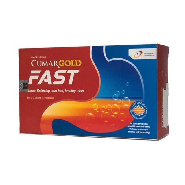 Cumar Gold Fast - Giảm cơn đau nhanh chóng, làm lành vết loét ảnh 1