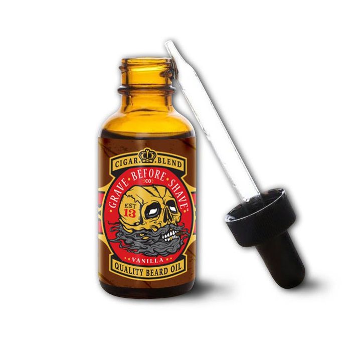 Hình ảnh 1 của dầu dưỡng và chăm sóc râu Grave Before Shave Cigar Blend Beard Oil