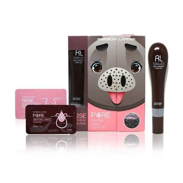 Mặt Nạ Lột Mụn Rainbow L'affair Nose Black-Head hình 1