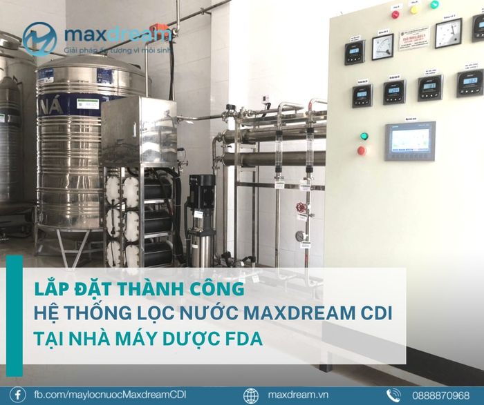 Hình ảnh máy lọc nước Maxdream CDI 3