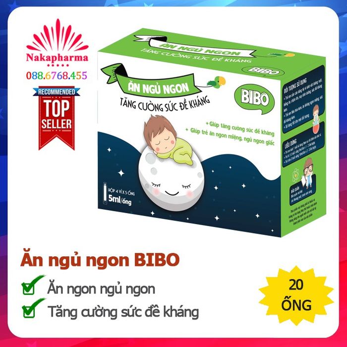 Hình ảnh siro Ăn Ngủ Ngon BIBO số 1