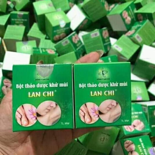 Hình ảnh Bột Thảo Dược Khử Mùi Lan Chi 1