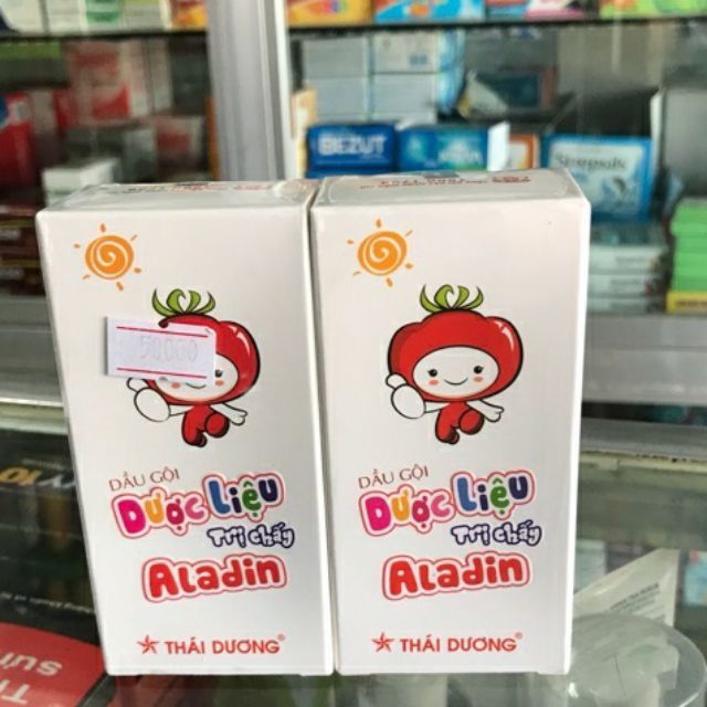 Hình ảnh dầu gội thảo dược trị chấy Aladin