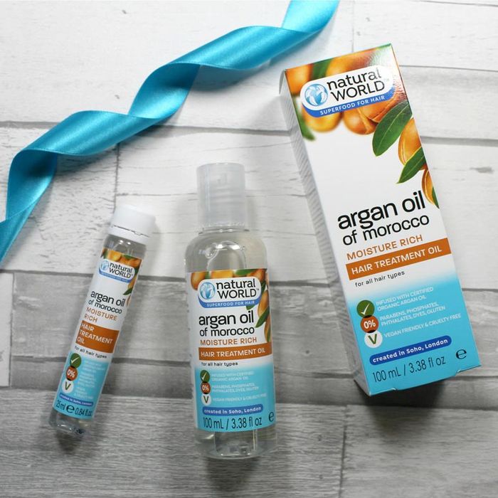 Ảnh sản phẩm Dầu Dưỡng Tóc Natural World Argan Oil Of Morocco Moisture Rich Hair Treatment Oil