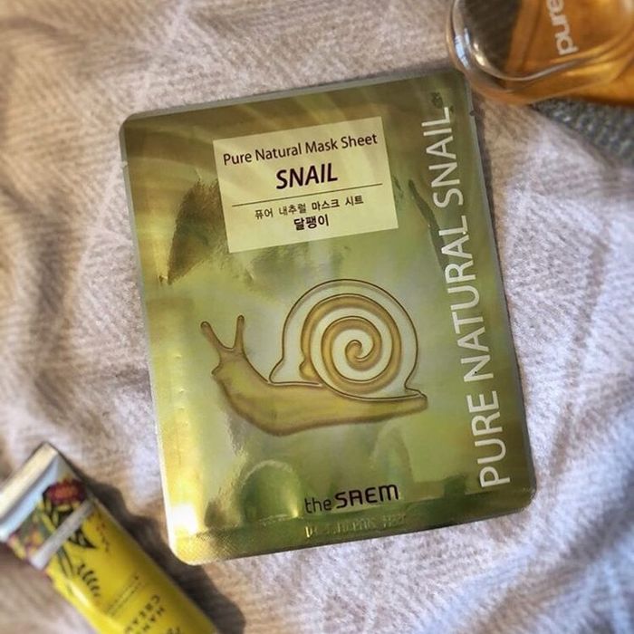 Mặt nạ The Saem Pure Natural Mask Sheet Snail ảnh 1