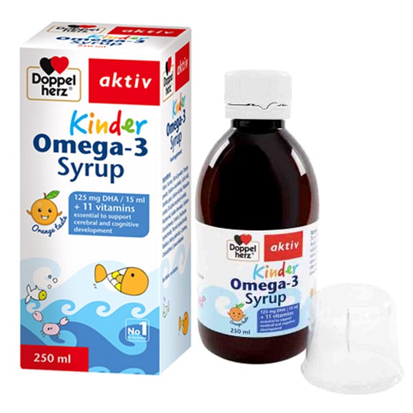 Ảnh 1 của si-rô Omega 3 cho trẻ của Doppelherz