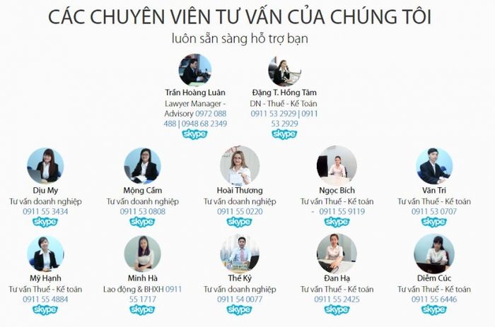 Đội ngũ tư vấn của công ty - hình ảnh 2