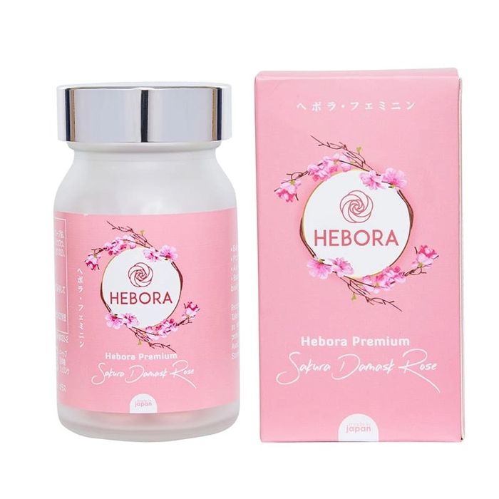 Viên uống tạo hương thơm cơ thể Hebora Premium Sakura Damask Rose - Hình ảnh 2