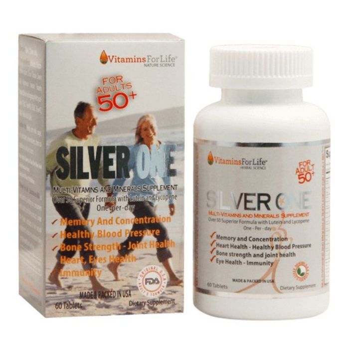 Silver One - Cung cấp vitamin và khoáng chất cho người trên 50 tuổi ảnh 2