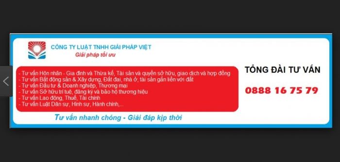 Công ty luật Giải Pháp Việt - hình ảnh 1