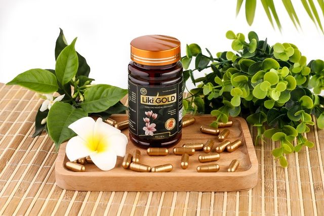 Hình ảnh 1 của Liki Gold - Viên Thảo Dược Hỗ Trợ Viêm Xoang