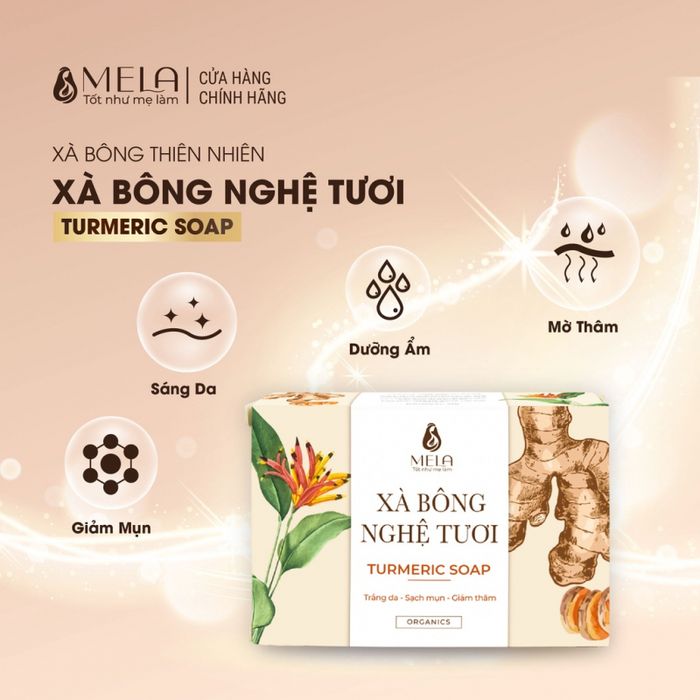 Hình ảnh 1 của xà bông nghệ tươi Mela