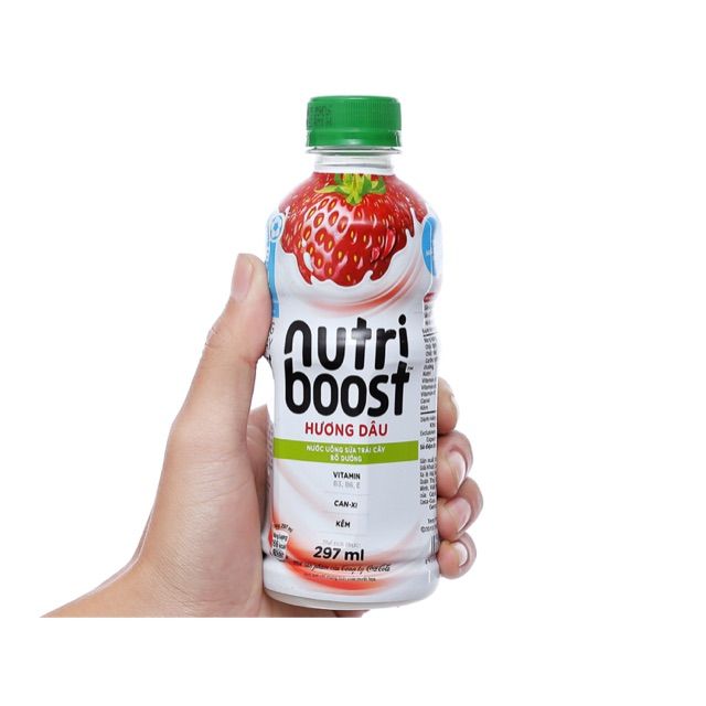 Sữa trái cây Nutriboost vị dâu hình ảnh 1