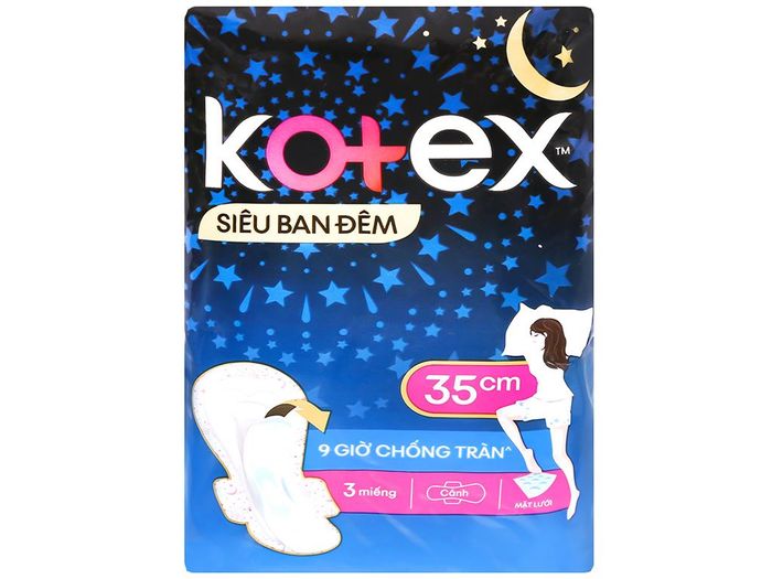 Hình ảnh Băng Vệ Sinh Kotex Đặc Biệt Ban Đêm 1