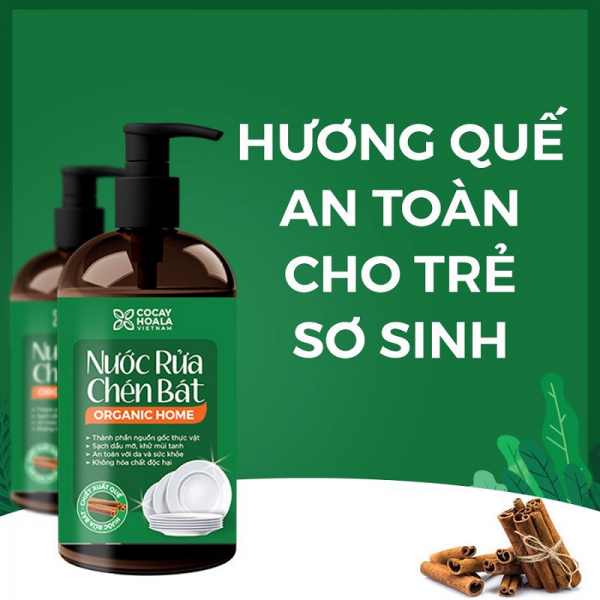 Hình ảnh đầu tiên về Nước rửa chén bát Cỏ Cây Hoa Lá