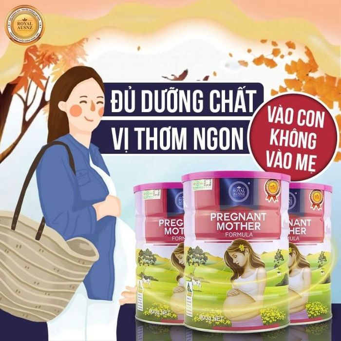 Hình ảnh Sữa Royal Ausnz Pregnant Mother Formula 2