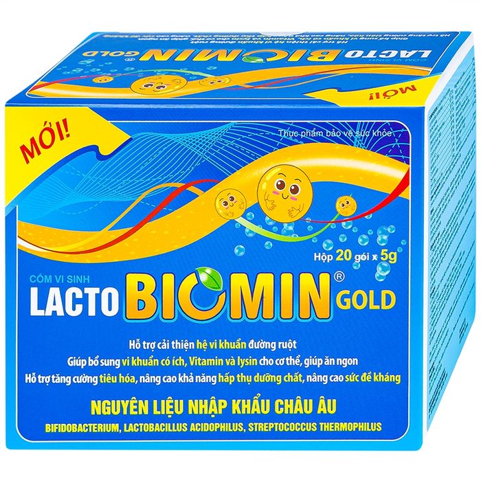 Hình ảnh sản phẩm Cốm vi sinh Lacto Biomin Gold 1